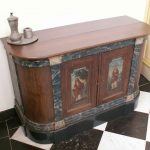 Marmer en hout imitatie
