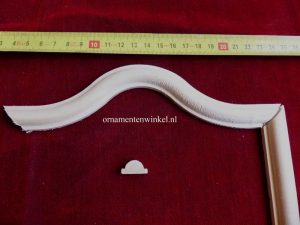 Toog D60 ornament bij profiellijst 1994