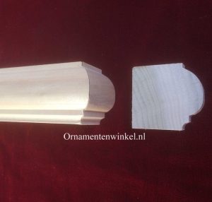 Barok lijst  3160 prijs p/m1