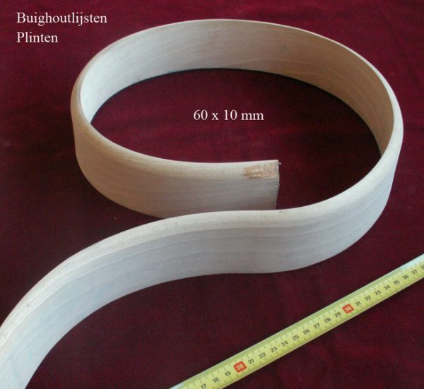 buig hout plint Bendywood