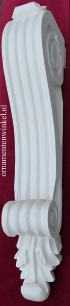 Console ornament hout