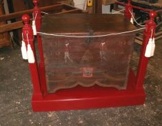 Kaasdragers kist restauratie