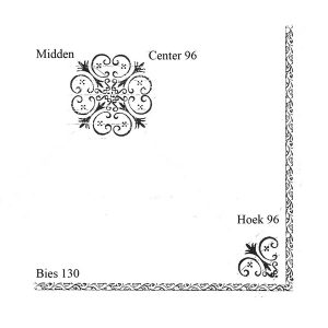 Combinatie bies en ornamenten