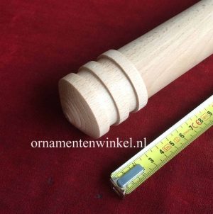 Leuning eindstop art deco knop model C