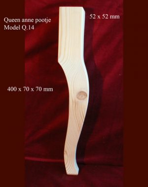 Queen anne tafelpoot