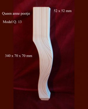 Queen anne tafelpoot