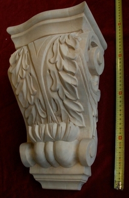 Console WB groot in eiken