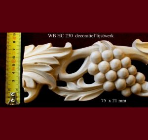 dado ranken druifjes lijst in atrstone