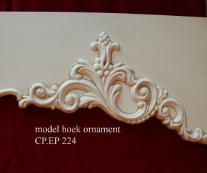 schouw barok hoekornament