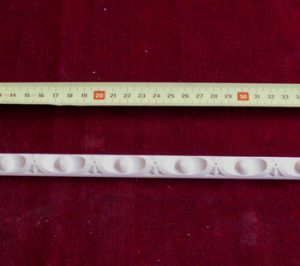 Parel lijst  9,5 mm. 2021. Prijs per 5 meter.