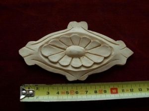 medaillon ovaal bloem uitverkocht