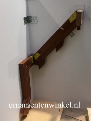 jaren 70 leuning vervangen project Ham