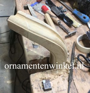 jaren 70 leuning vervangen project Ham
