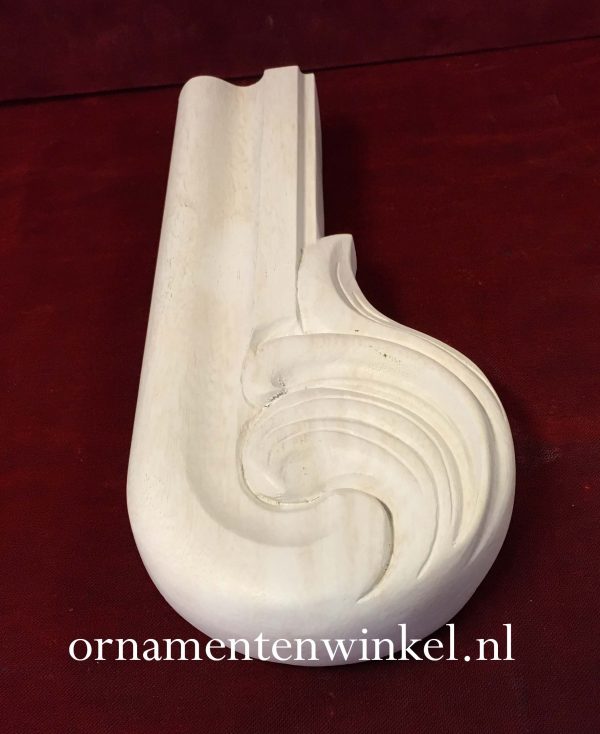 Eindkrul leuning met voluut 3301 - Afbeelding 3